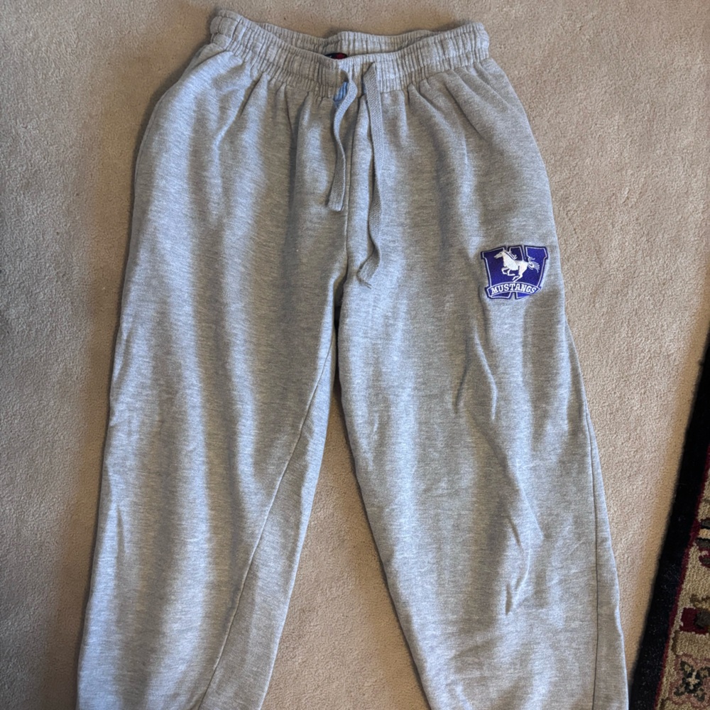 Gray Western Mustangs Sweatpants
